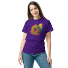 Queer Botanicals | Rainbow Rose | Unisex Classic Short Sleeve T-Shirt BaDeYaDeYa