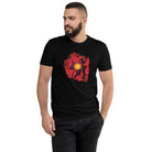 Queer Botanicals | Opening Red Poppy | Men's Short Sleeve T-Shirt BaDeYaDeYa