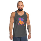 Fluorescent Flowers | Love In A Mist | Unisex Tank Top BaDeYaDeYa