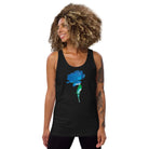 Queer Botanicals  | Blue Rose | Unisex Tank Top BaDeYaDeYa