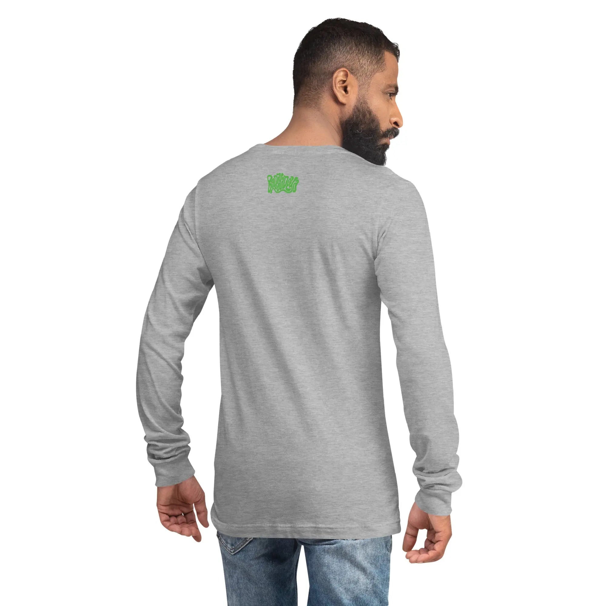 Queer Botanicals | Lime Rose | Unisex Long Sleeve T-Shirt BaDeYaDeYa