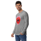 Queer Botanicals | Red Poppy | Unisex Long Sleeve T-Shirt BaDeYaDeYa