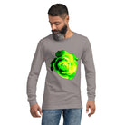 Queer Botanicals | Lime Rose | Unisex Long Sleeve T-Shirt BaDeYaDeYa