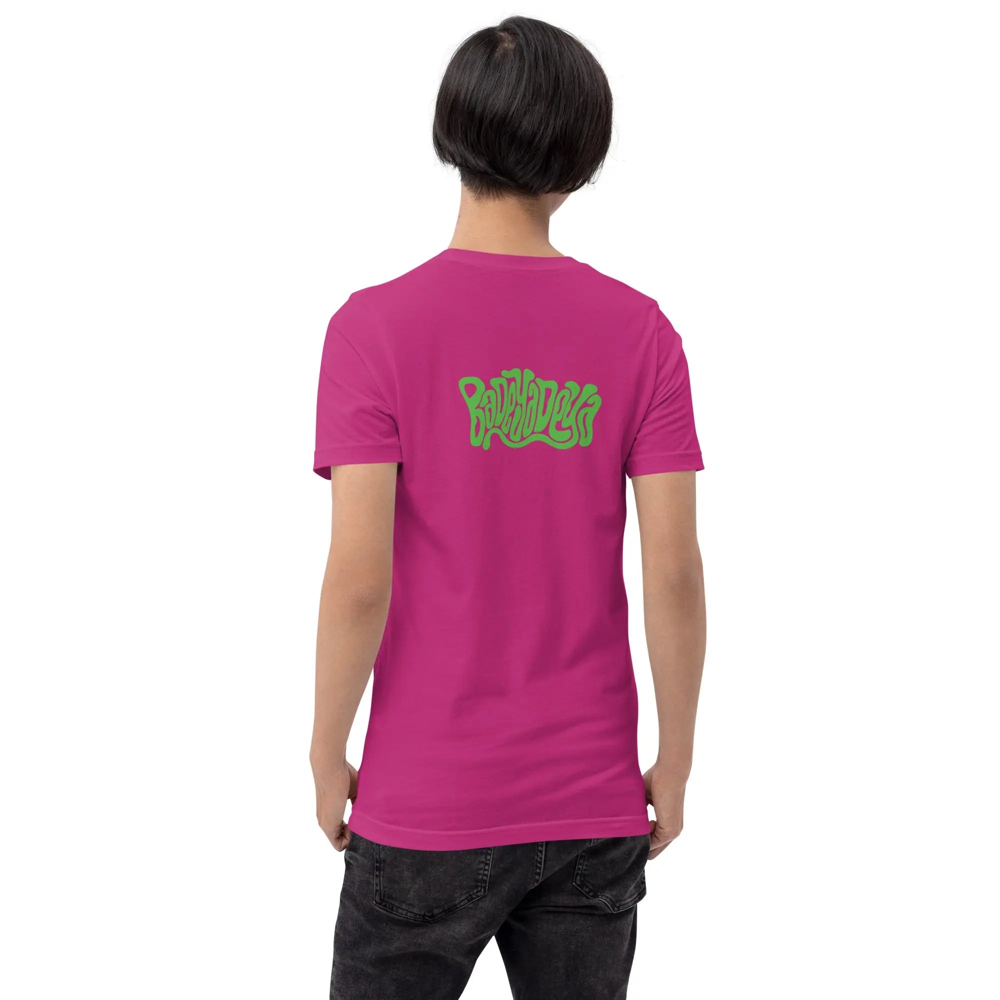 Queer Botanicals | Lime Rose | Unisex Staple Short Sleeve T-Shirt BaDeYaDeYa