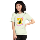 Fluorescent Flowers | Yellow Poppy | Unisex Staple T-Shirt BaDeYaDeYa