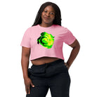 Queer Botanicals | Lime Rose | Women's/They Friendly Crop Top BaDeYaDeYa