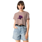 Queer Botanicals  | Bruised Rosebud | Women's/They Friendly Crop Top BaDeYaDeYa