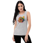 Queer Botanicals | Rainbow Rose | Women's Muscle T-Shirt BaDeYaDeYa