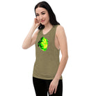 Queer Botanicals | Lime Rose | Women's Muscle T-Shirt BaDeYaDeYa