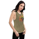 Queer Botanicals | Rainbow Rose | Women's Muscle T-Shirt BaDeYaDeYa