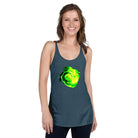 Queer Botanicals | Lime Rose | Women's Racerback Tank Top BaDeYaDeYa