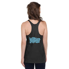 Queer Botanicals  | Blue Rose | Women's Racerback Tank Top BaDeYaDeYa