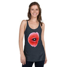 Queer Botanicals | Red Poppy | Women's Racerback Tank Top BaDeYaDeYa