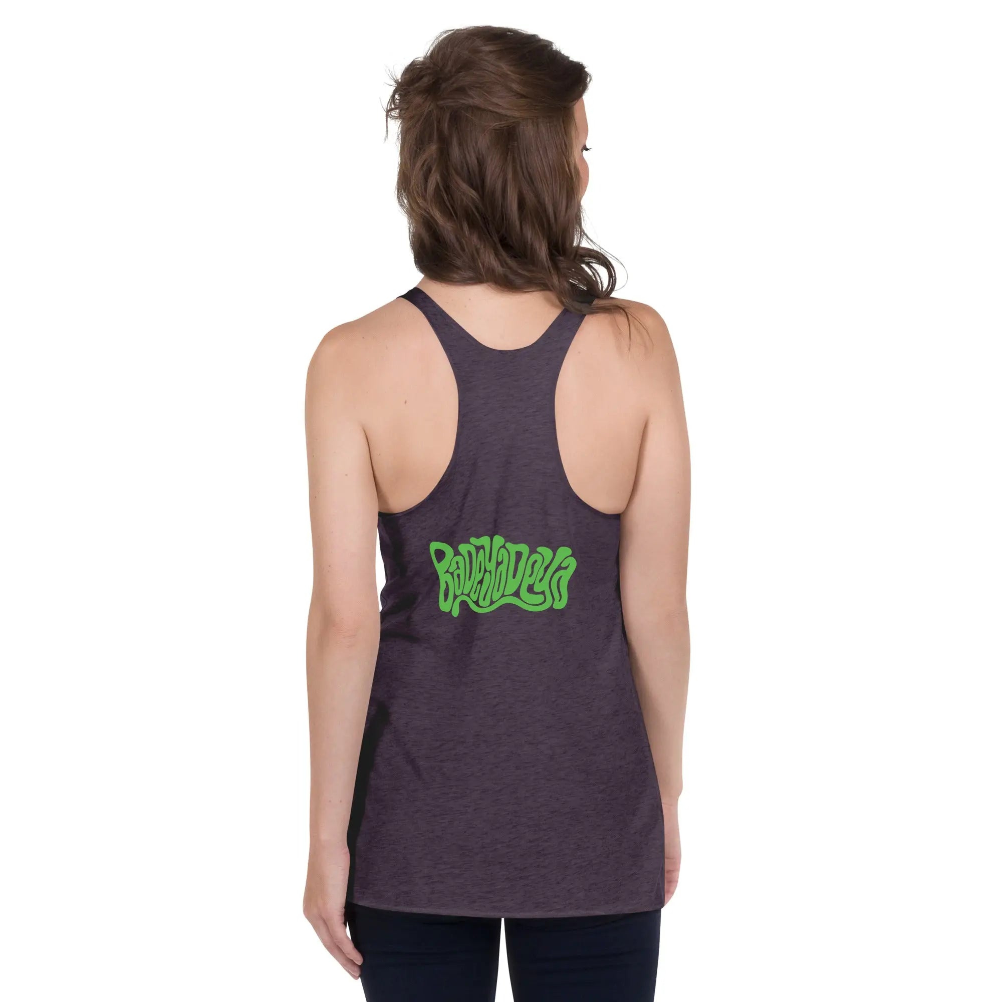 Queer Botanicals | Lime Rose | Women's Racerback Tank Top BaDeYaDeYa