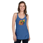 Queer Botanicals | Rainbow Rose | Women's Racerback Tank Top BaDeYaDeYa